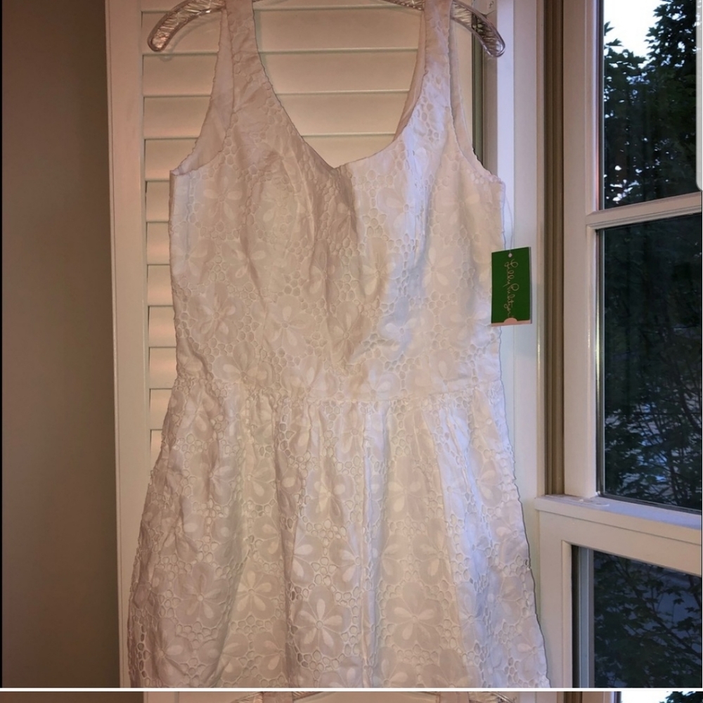 Lilly Pulitzer White Charleston Eyelet